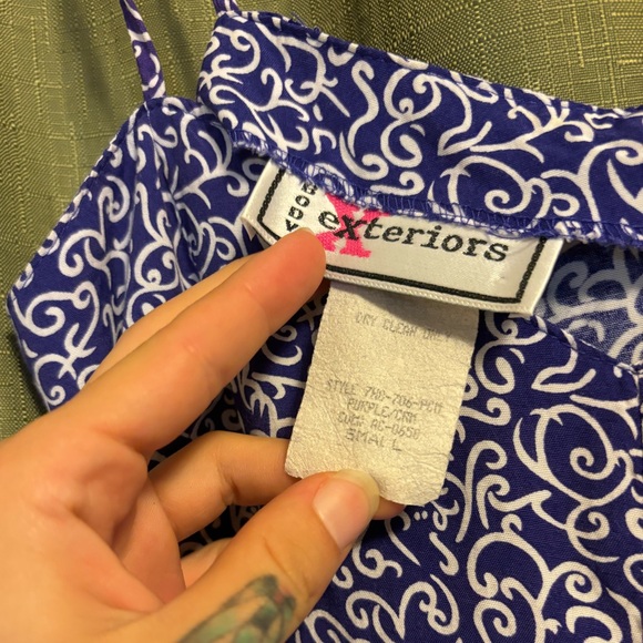 Vintage Purple Romper - Picture 2 of 4